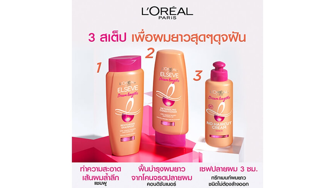 3 สเต็ป บำรุงผมเพื่อผมยาวดุจดั่งฝัน